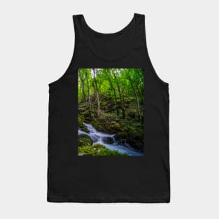 River through the forest Tank Top